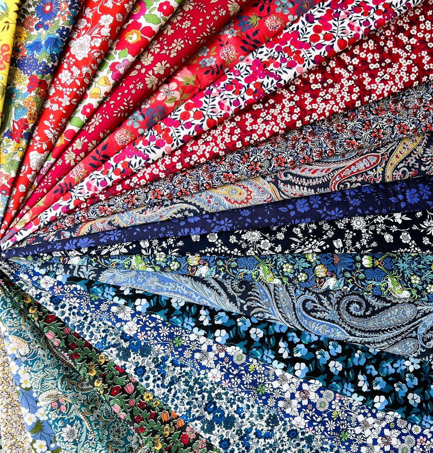 50 Liberty Tana Lawn®- 5 inch Fabric Precut Squares