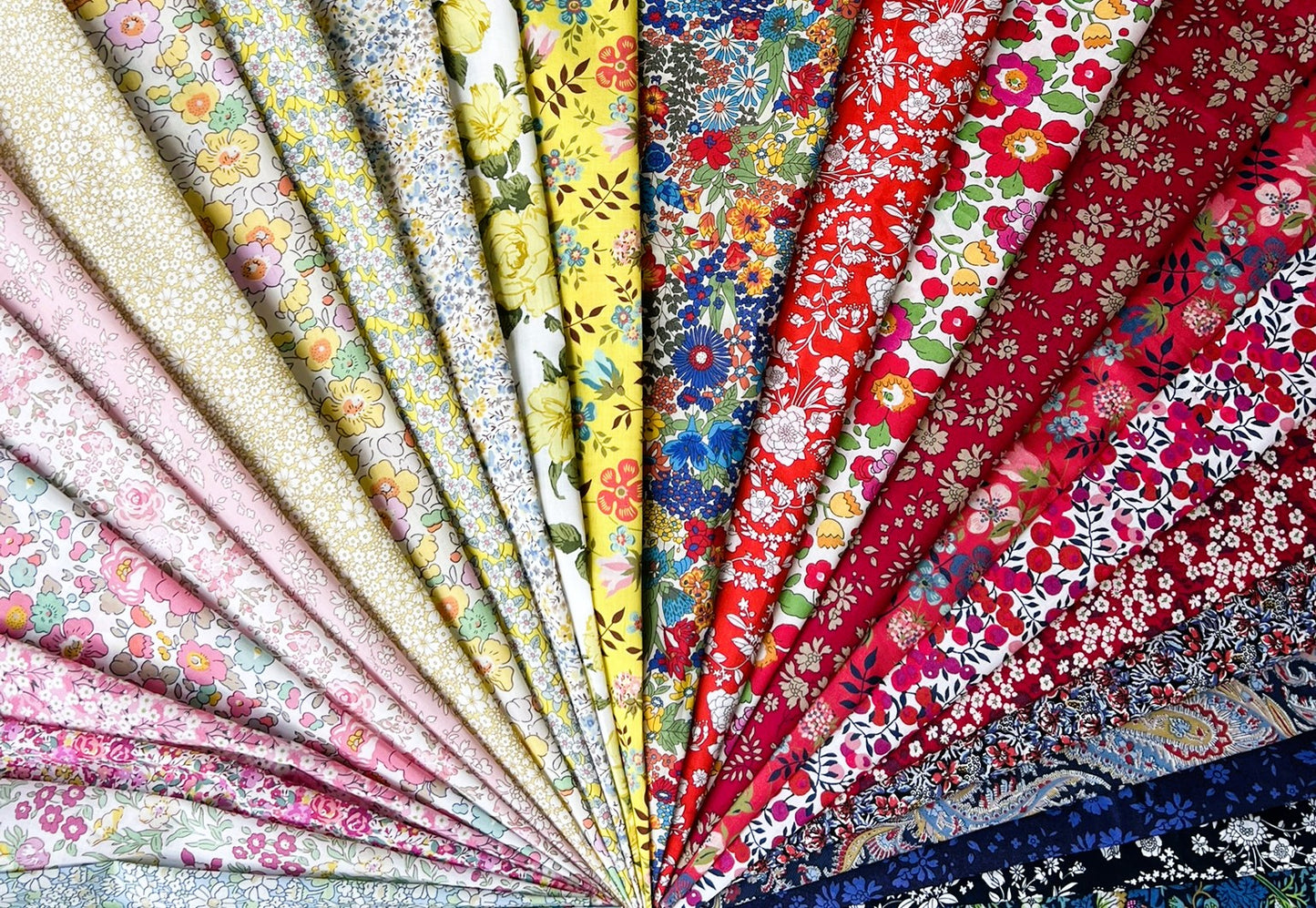 50 Liberty Tana Lawn®- 5 inch Fabric Precut Squares