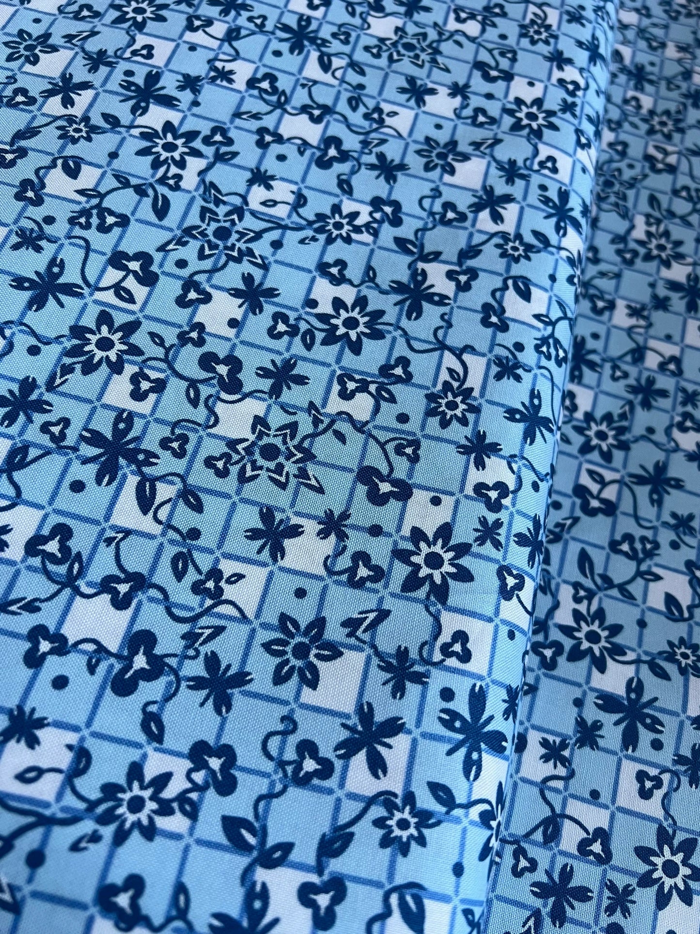 Liberty Fabric Arthur's Garden - Blooming Trellis
