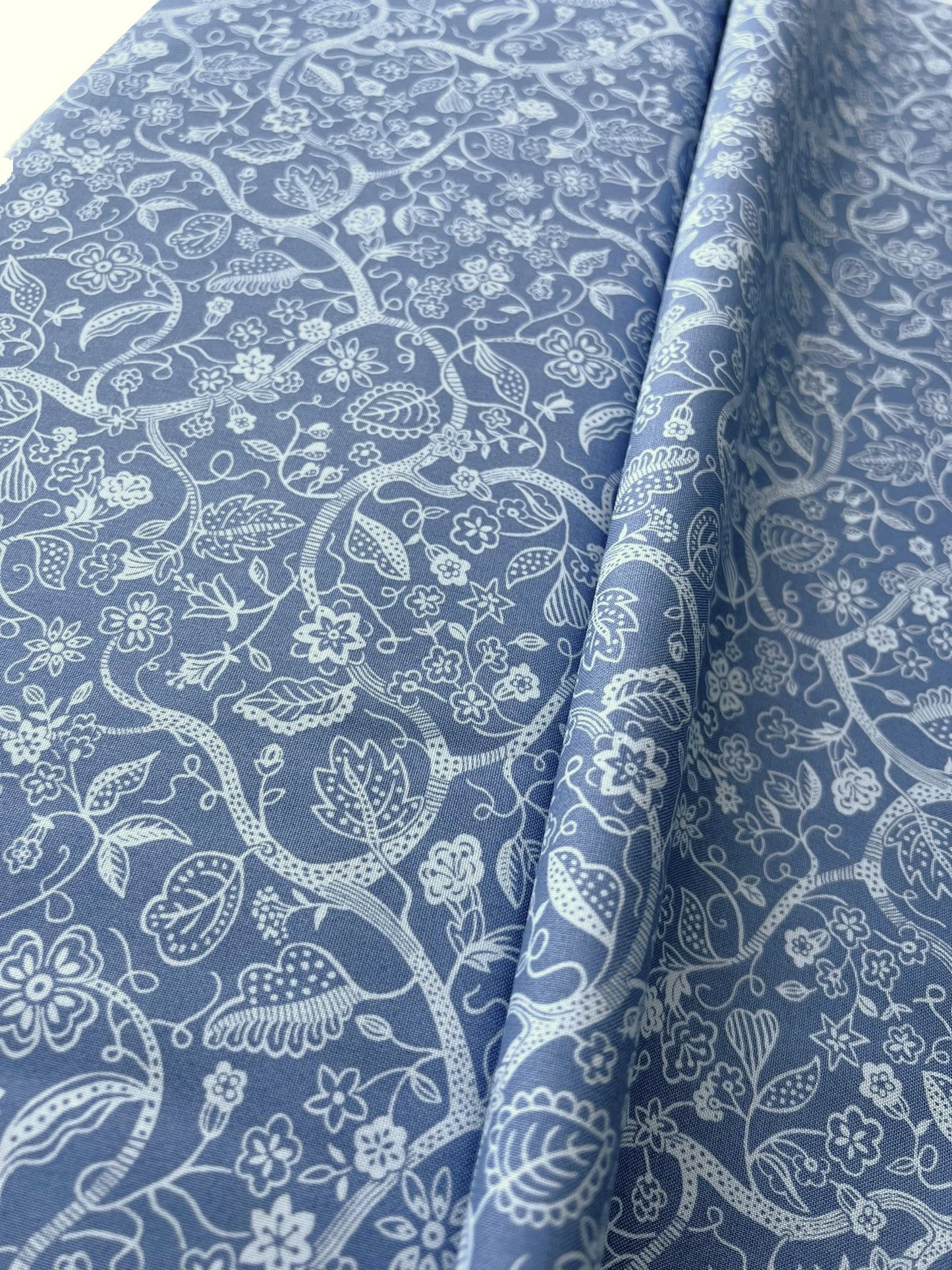 Liberty Tree of Life Collection - Budding Branches pale blue