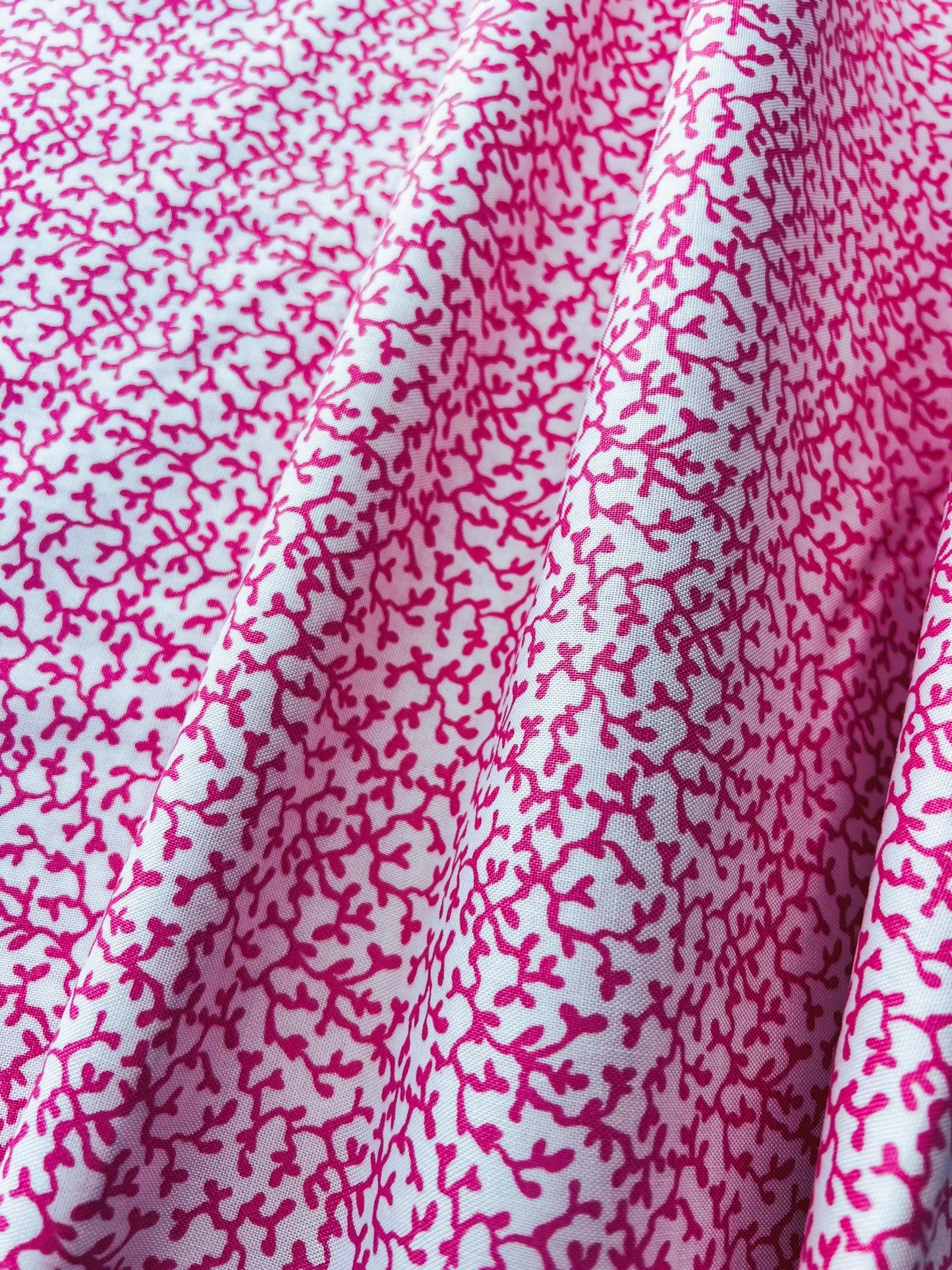 Liberty Fabric Riviera Collection - Corallium Pink
