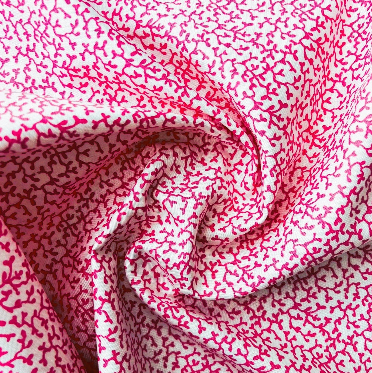 Liberty Fabric Riviera Collection - Corallium Pink