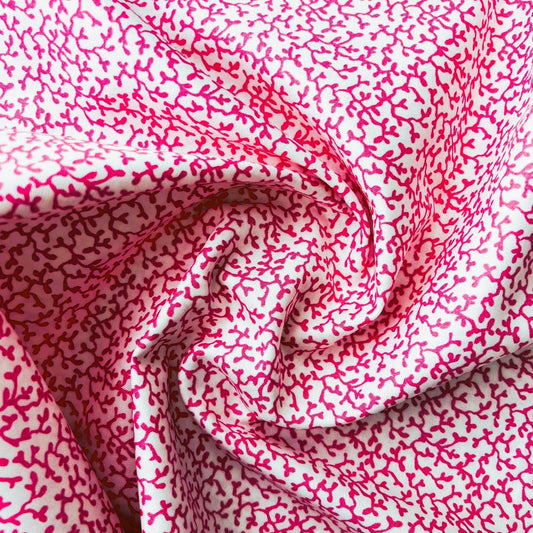Liberty Fabric Riviera Collection - Corallium Pink