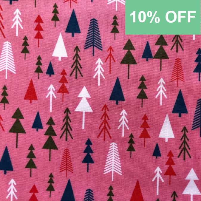 Christmas Tree Fabric - Merry and Bright by Dashwood Studios