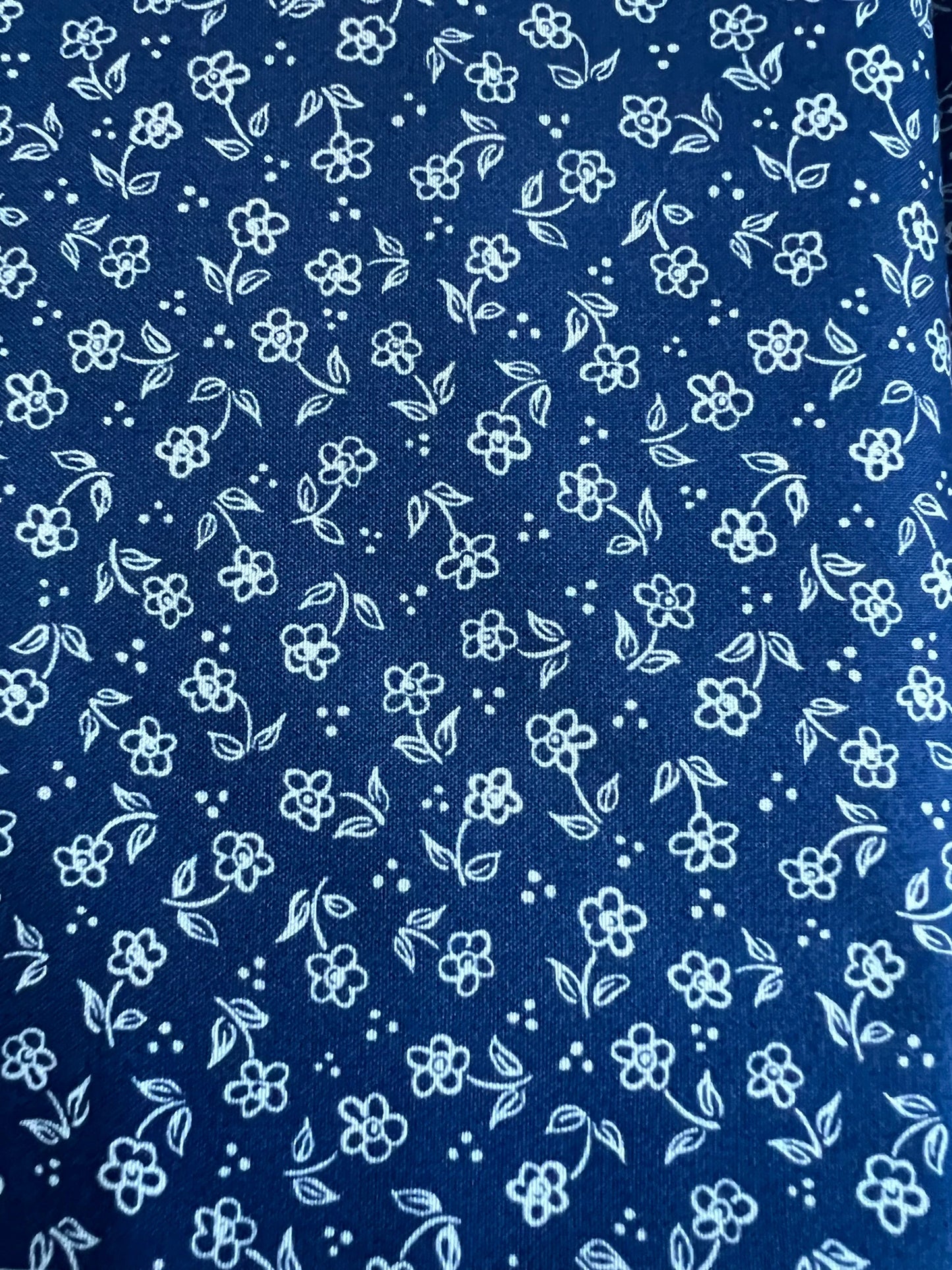 Liberty Fabric Arthur's Garden - Daisy Doodle blue
