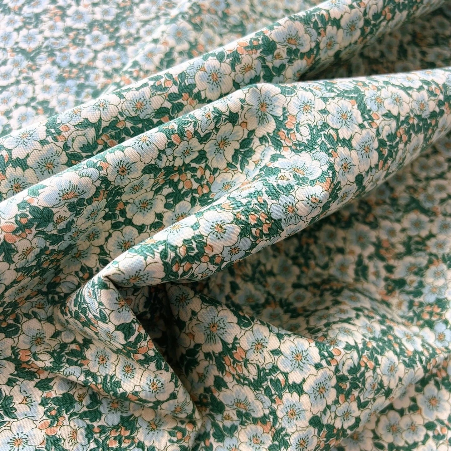 Liberty Tree of Life Collection - Dina Blossom dark green