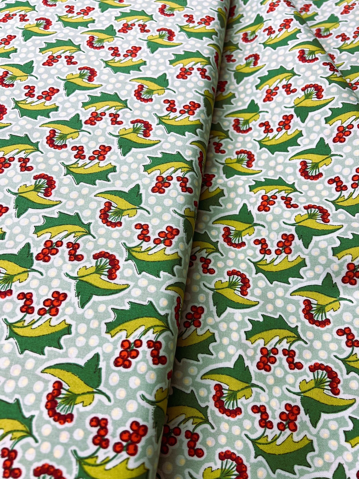 Liberty Christmas Fabric - Festive Xmas Festive Flora