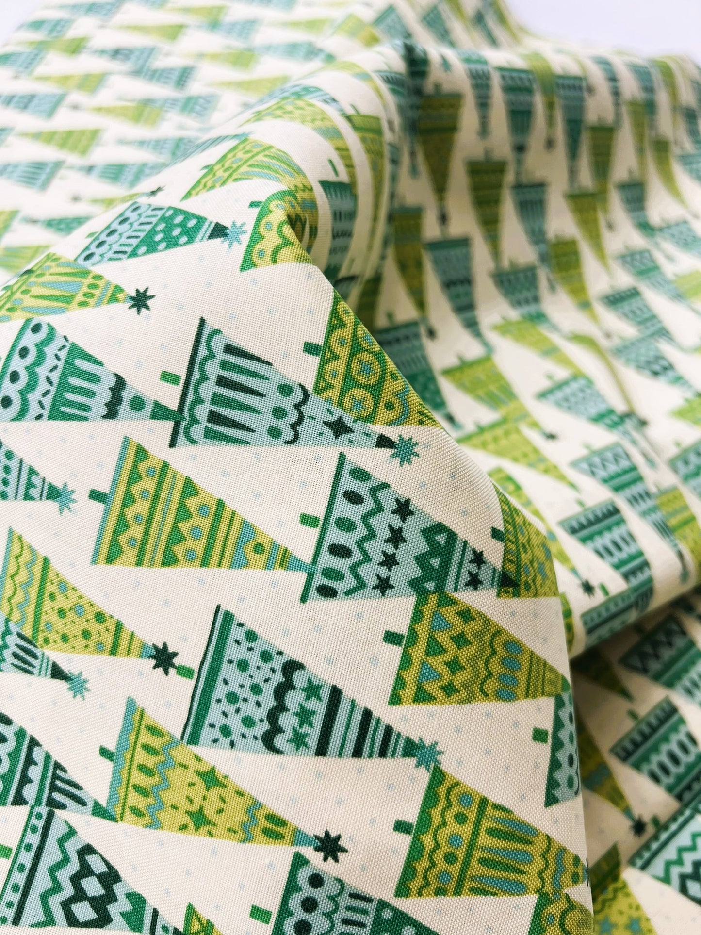 Liberty Christmas Fabric - Festive Xmas Festive Frosty Forest