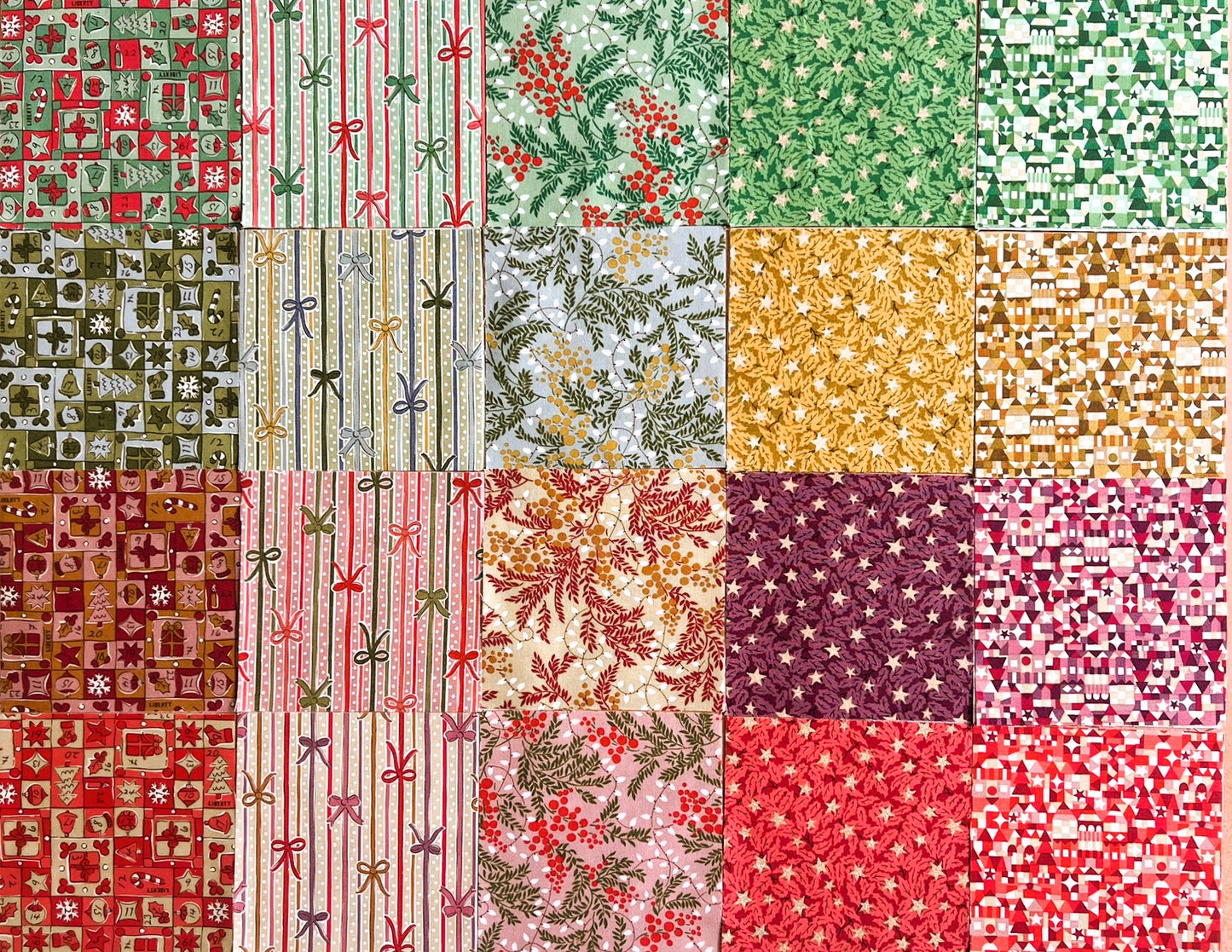 Liberty Festive Magic Collection - Christmas Charm Pack