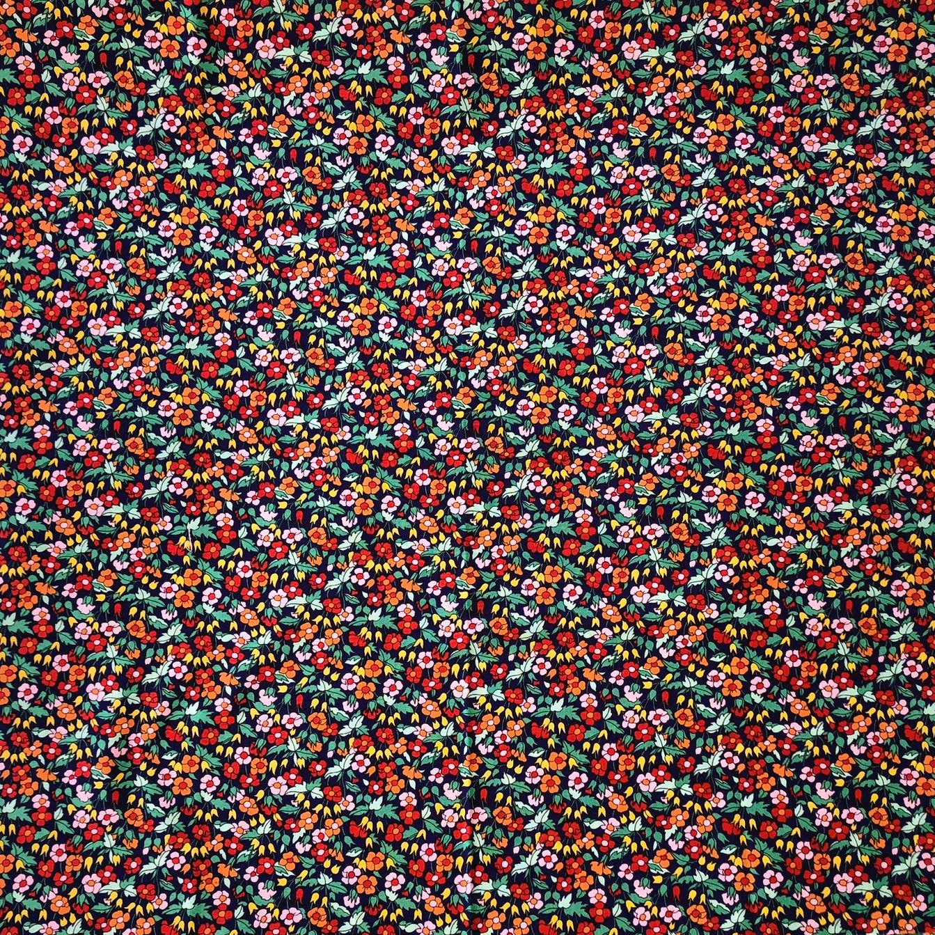 Liberty Fabric Carnaby Collection - Picailly Poppy blue