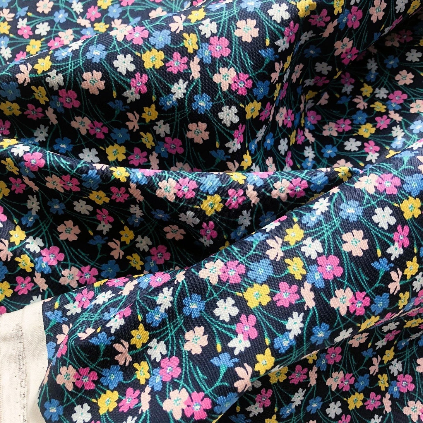 Liberty Fabric Deco Dance - Dancing Buttercups