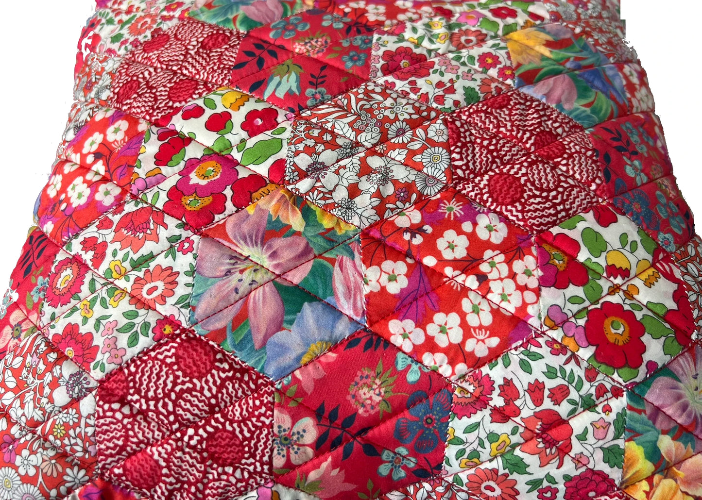 49 Liberty Lawn Paper Piecing Precut Hexagons - Red