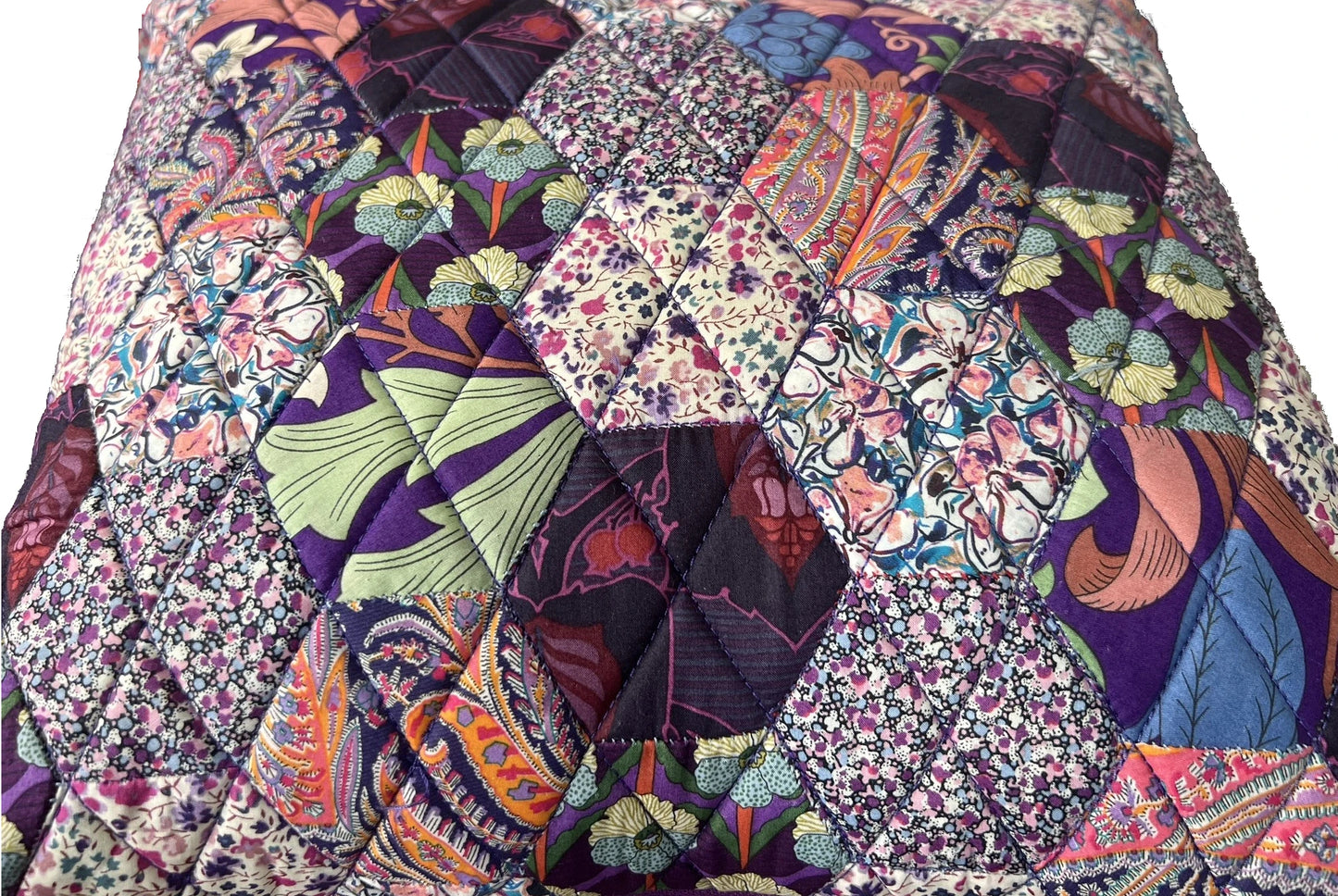 49 Liberty Lawn Paper Piecing Precut Hexagons - Purple