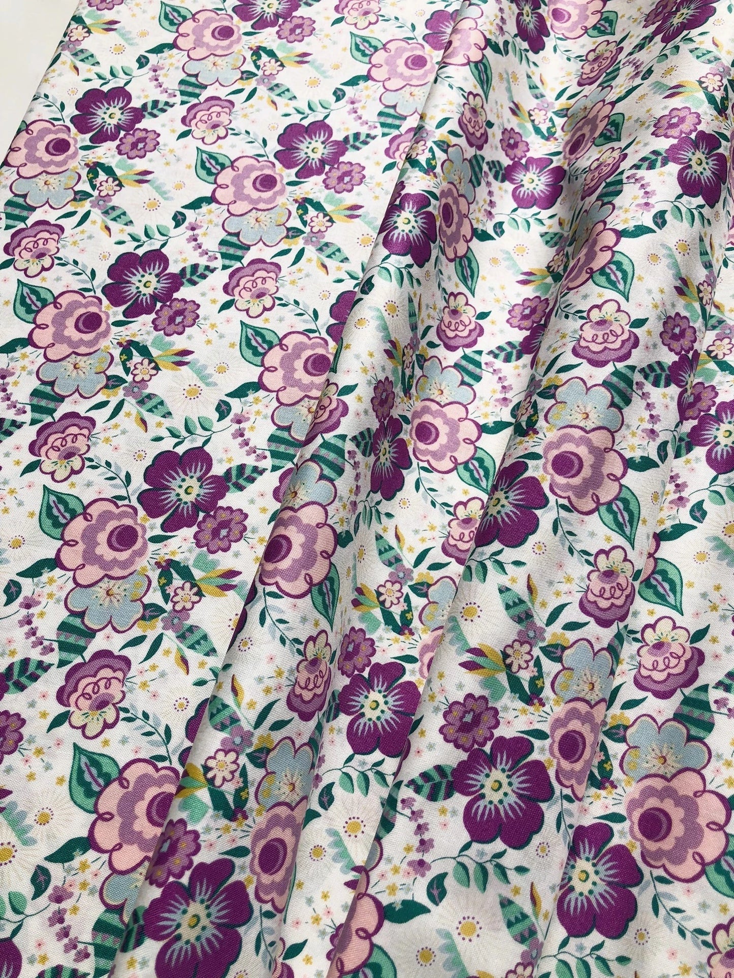 Liberty Fabric Deco Dance - Pink Lindy Pop