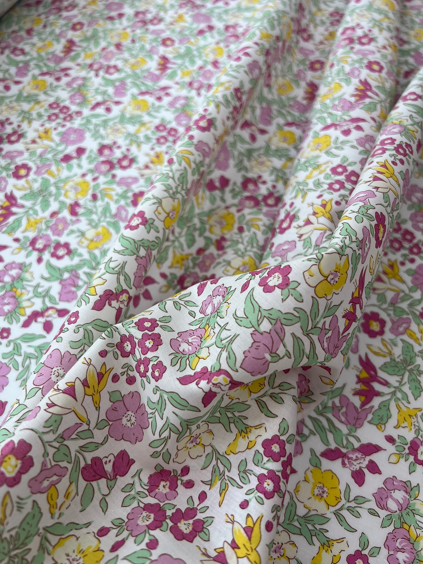 Liberty Fabric - Mamie pink