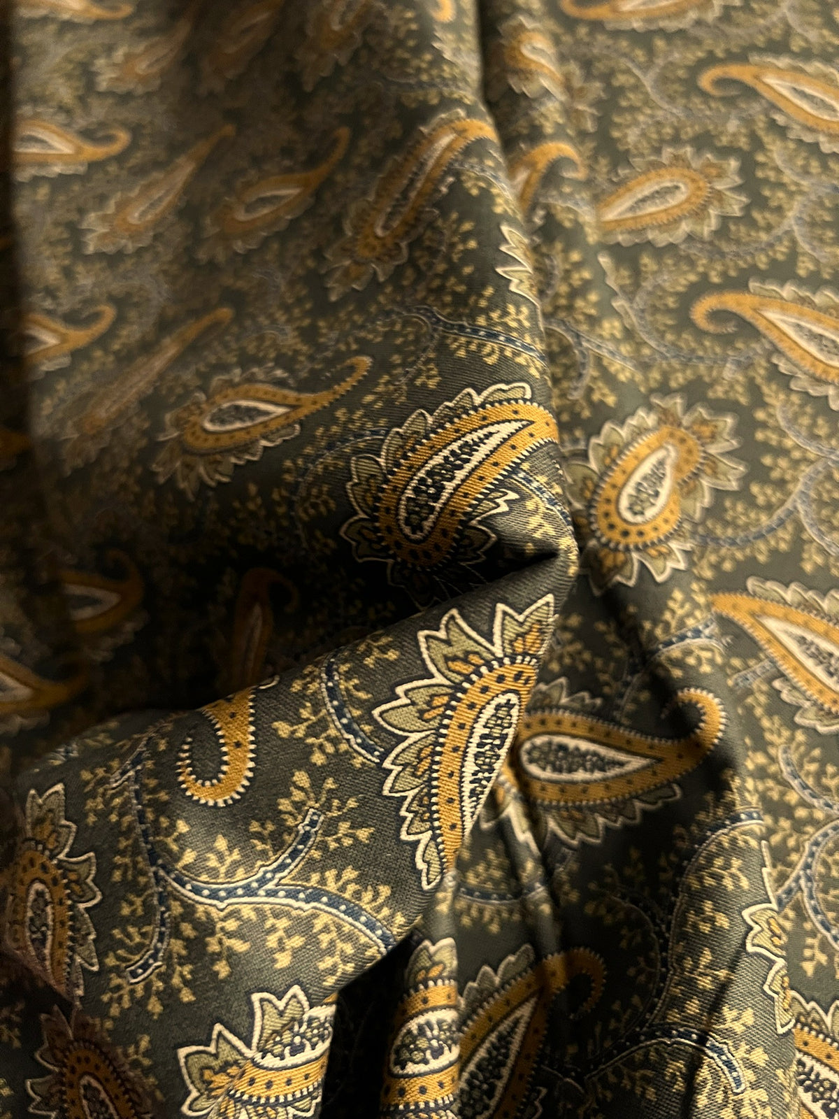 Makower Madison Manor - Paisley green
