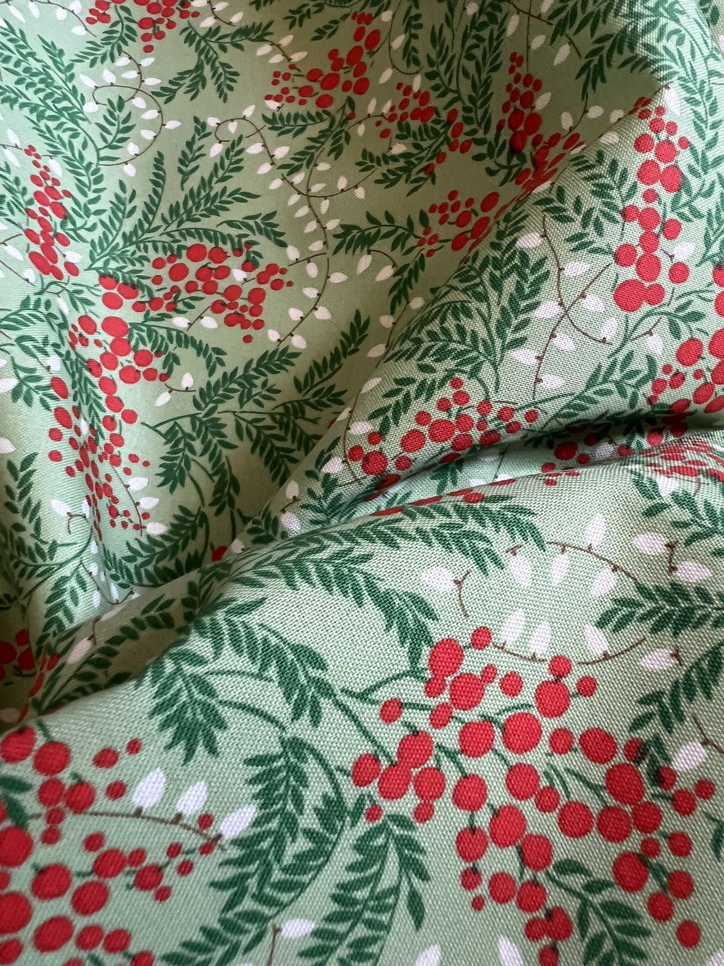 Liberty Christmas Fabric - Festive Magic Collection, Twinkling Lights C