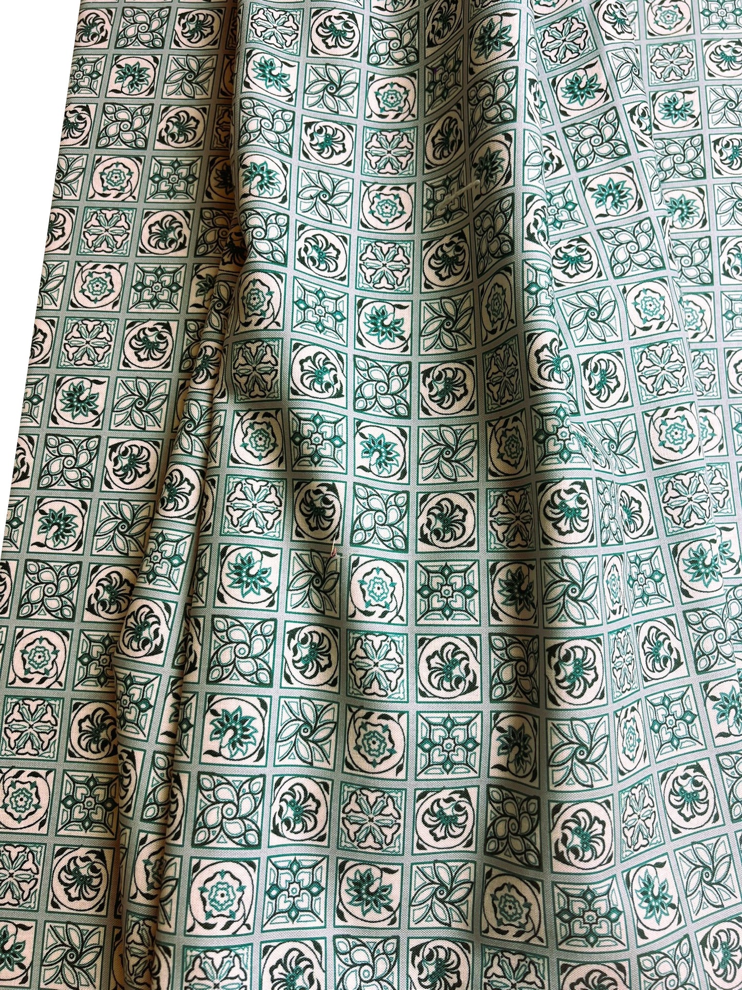 Liberty Emporium Collection - Argyll Tile green
