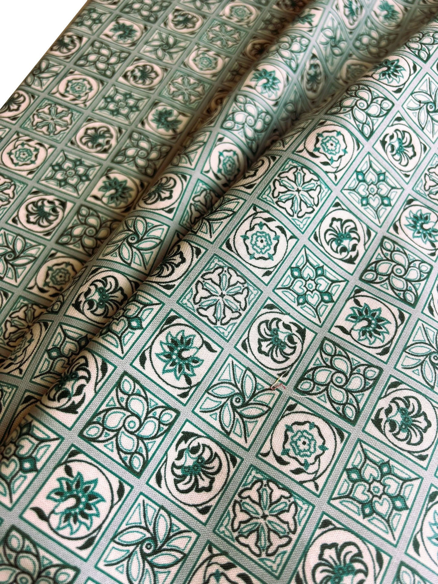 Liberty Emporium Collection - Argyll Tile green