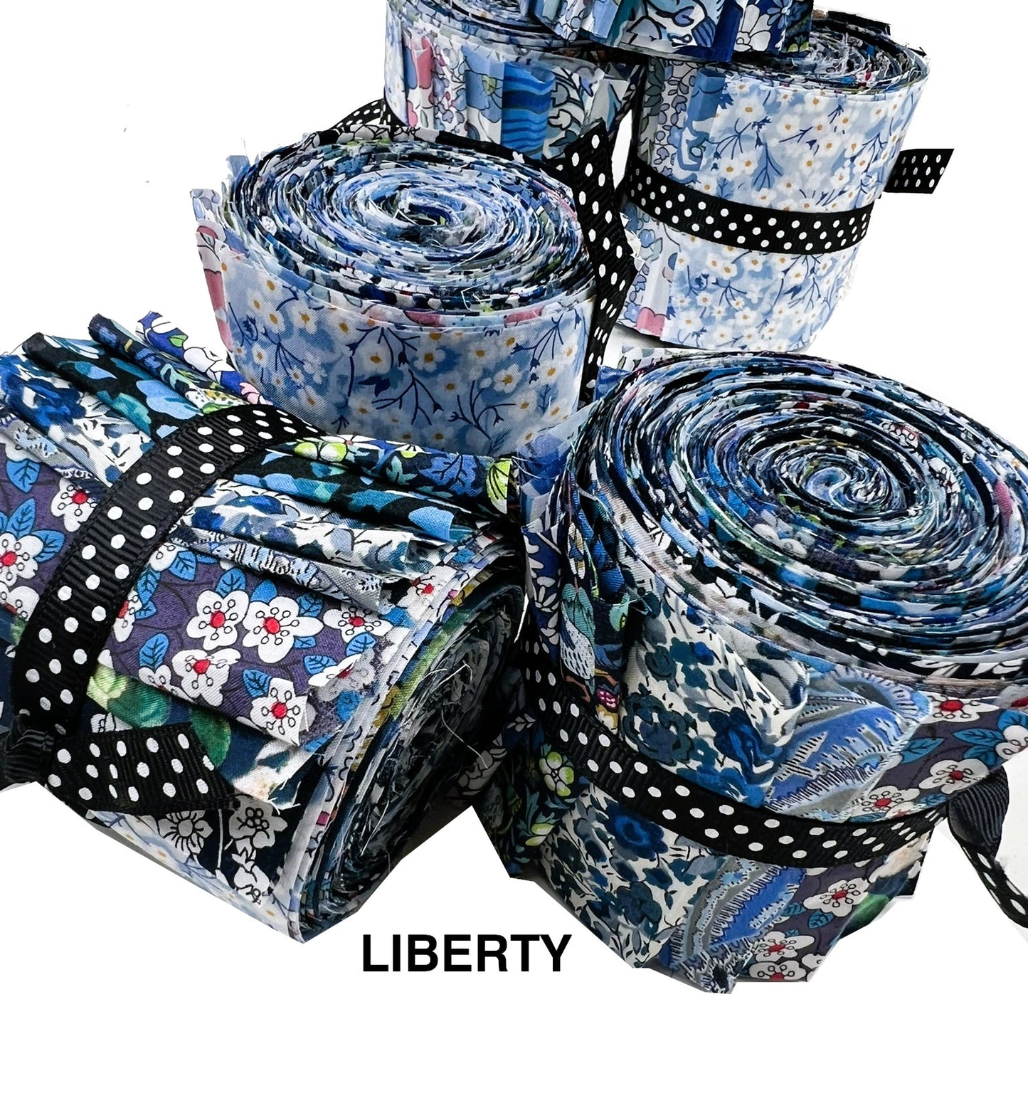 Liberty Fabric Tana Lawn® Jelly Roll Blue