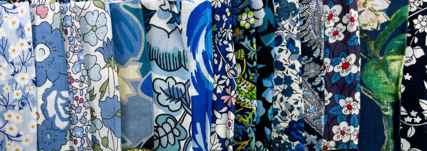 Liberty Fabric Tana Lawn® Jelly Roll Blue