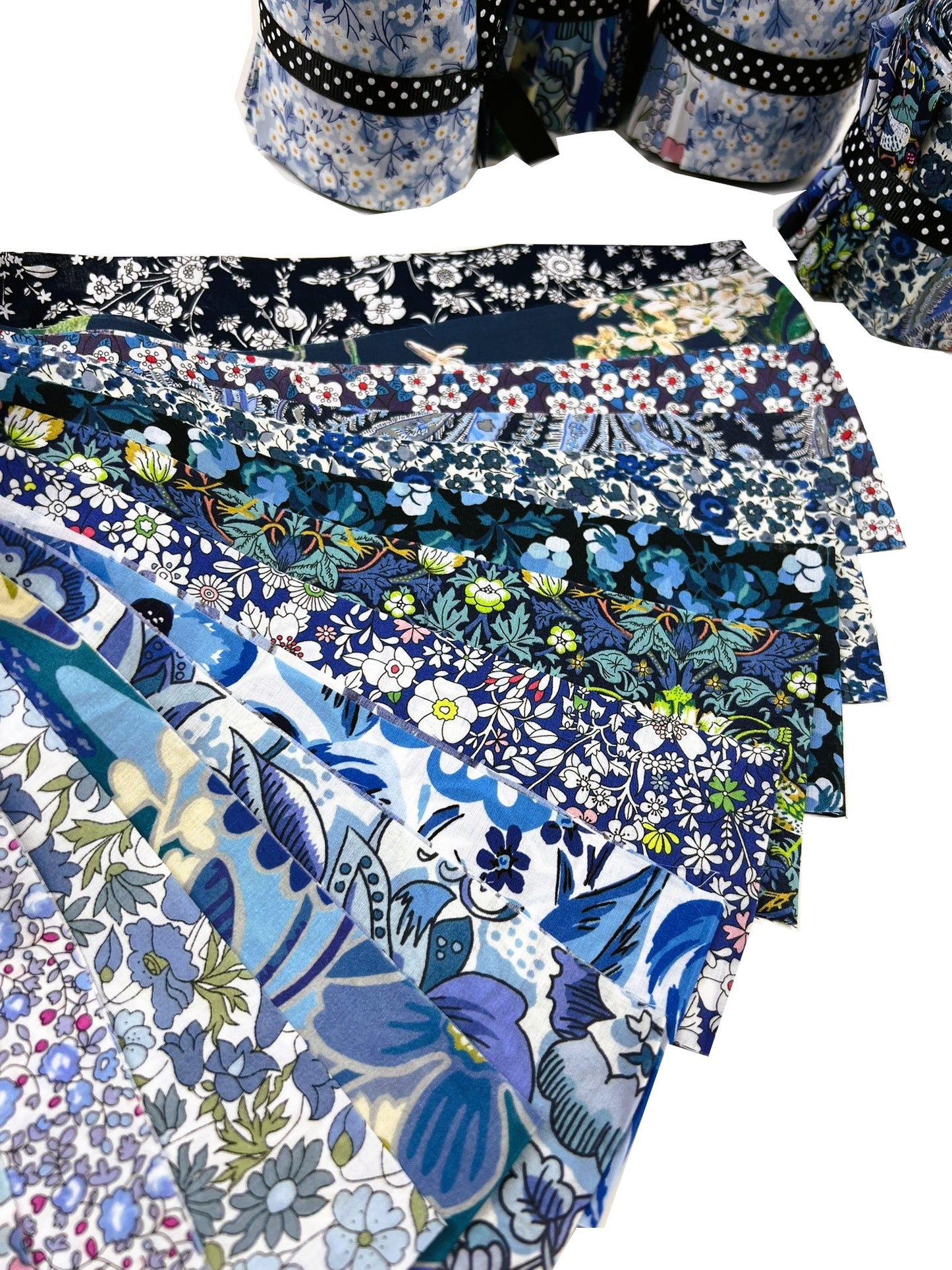 Liberty Fabric Tana Lawn® Jelly Roll Blue