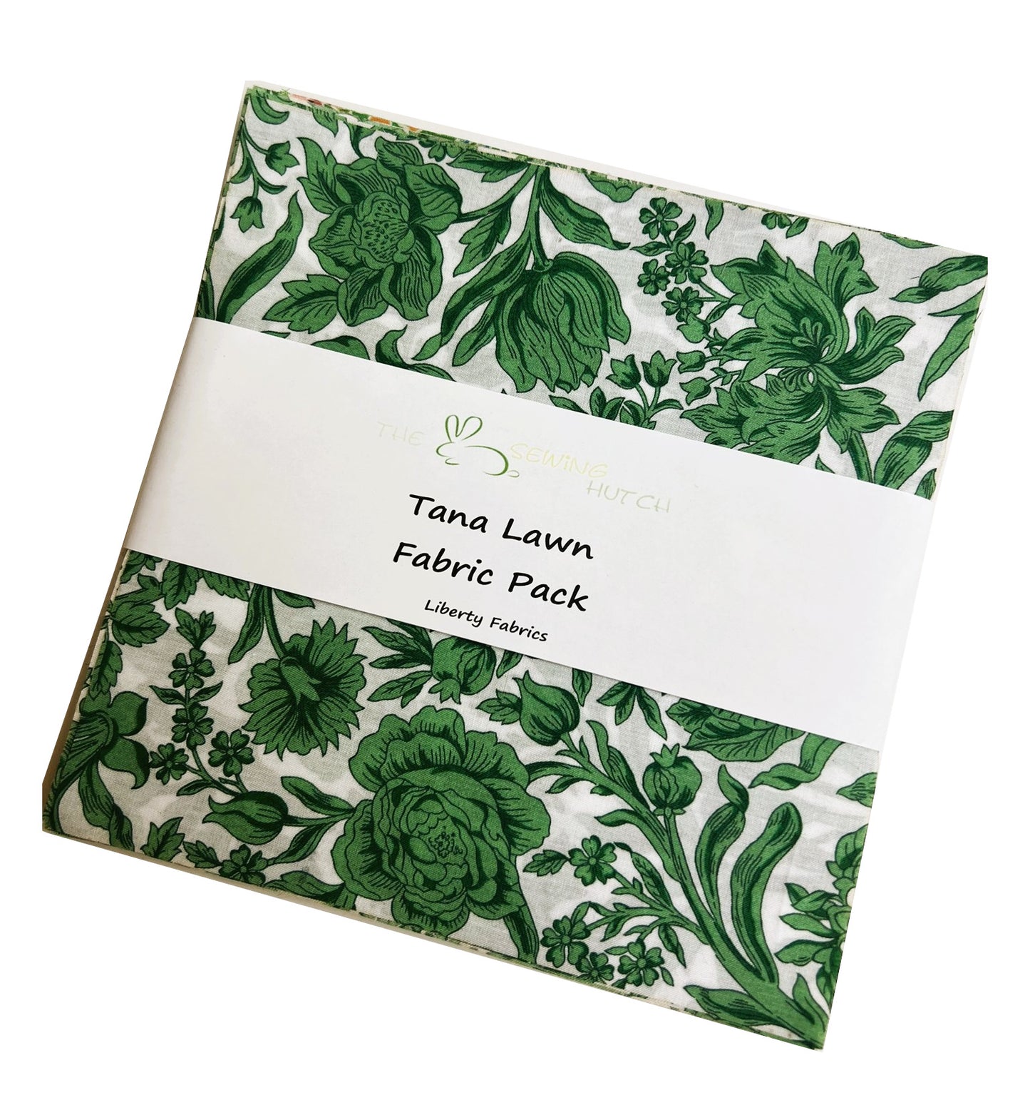 45 Liberty Fabric Precut 5inch Squares - Green