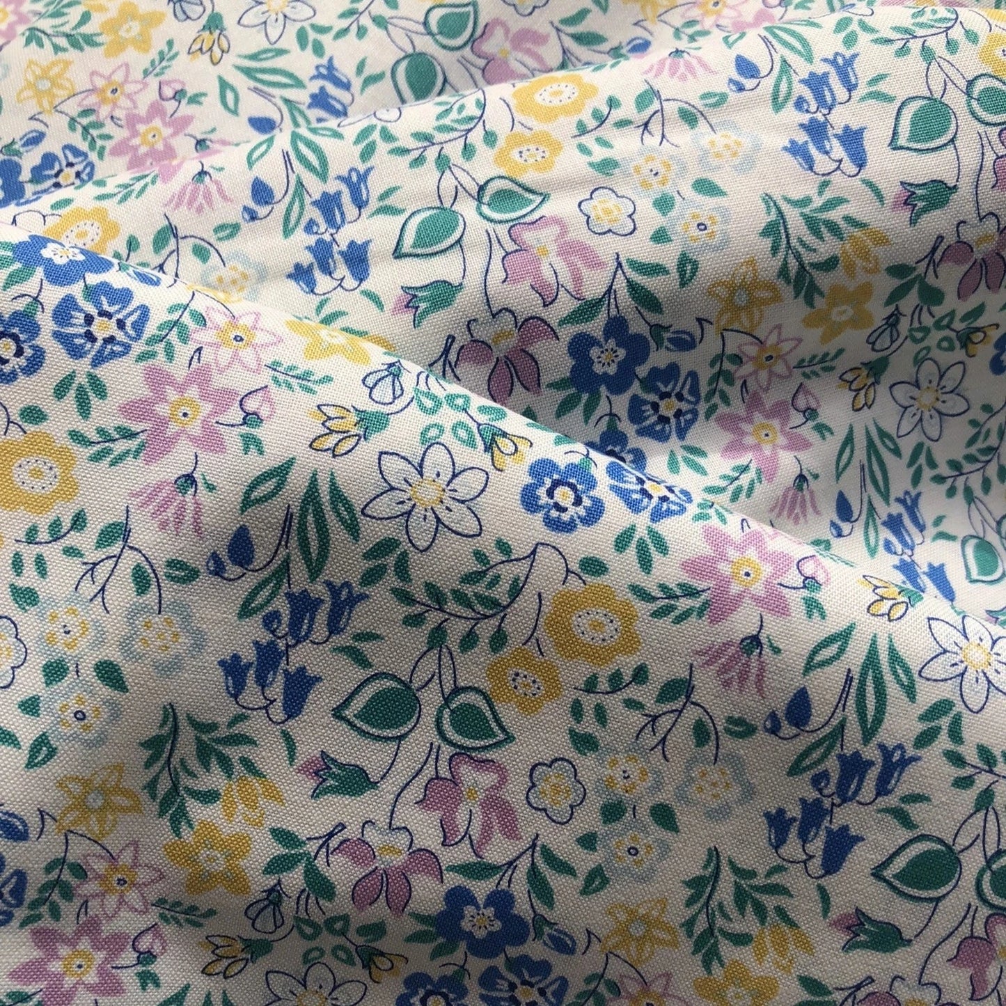 Liberty Fabric Deco Dance - Silver Bells