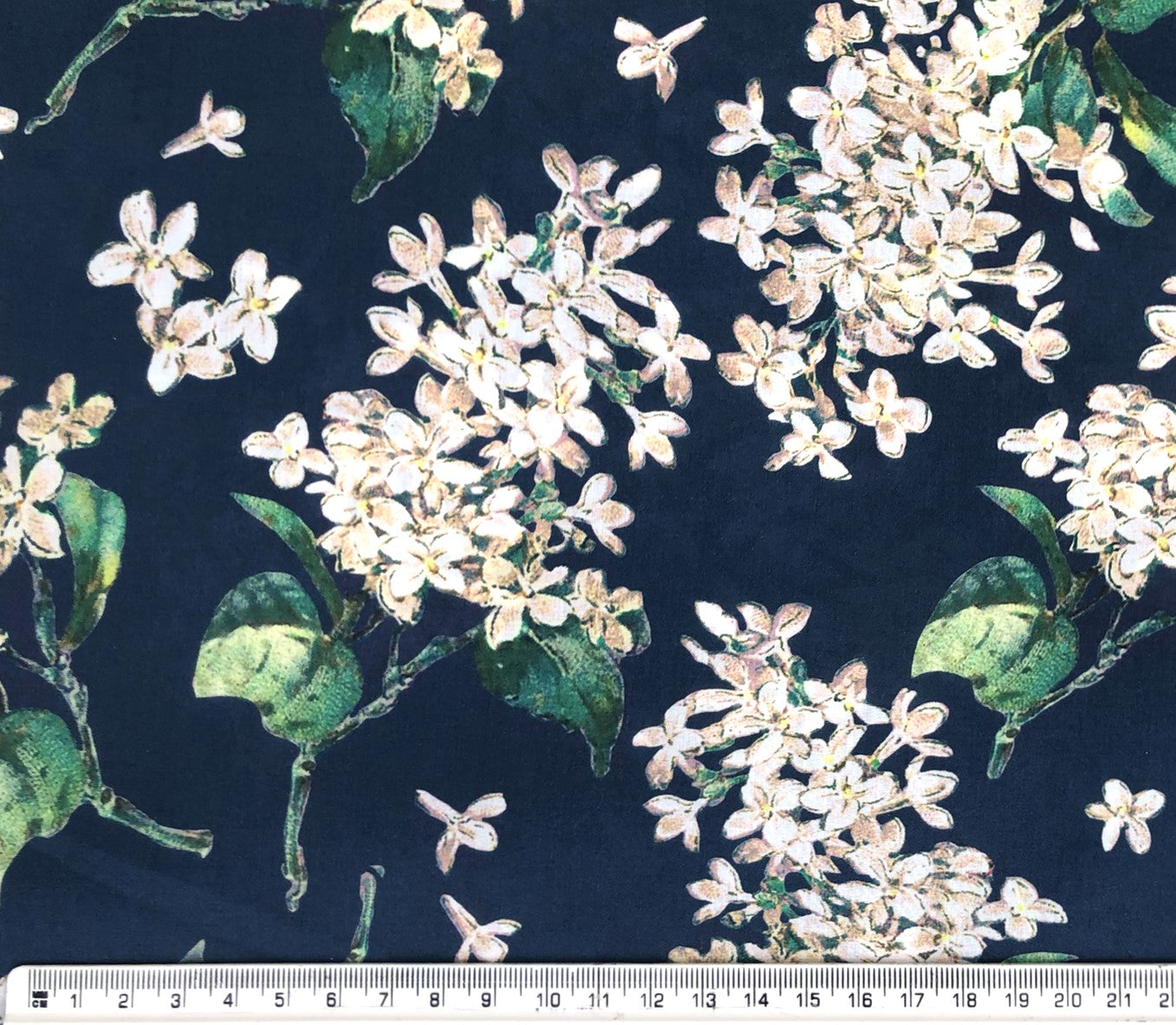 Liberty Fabric - Archive Lilac Tana Lawn® Cotton blue