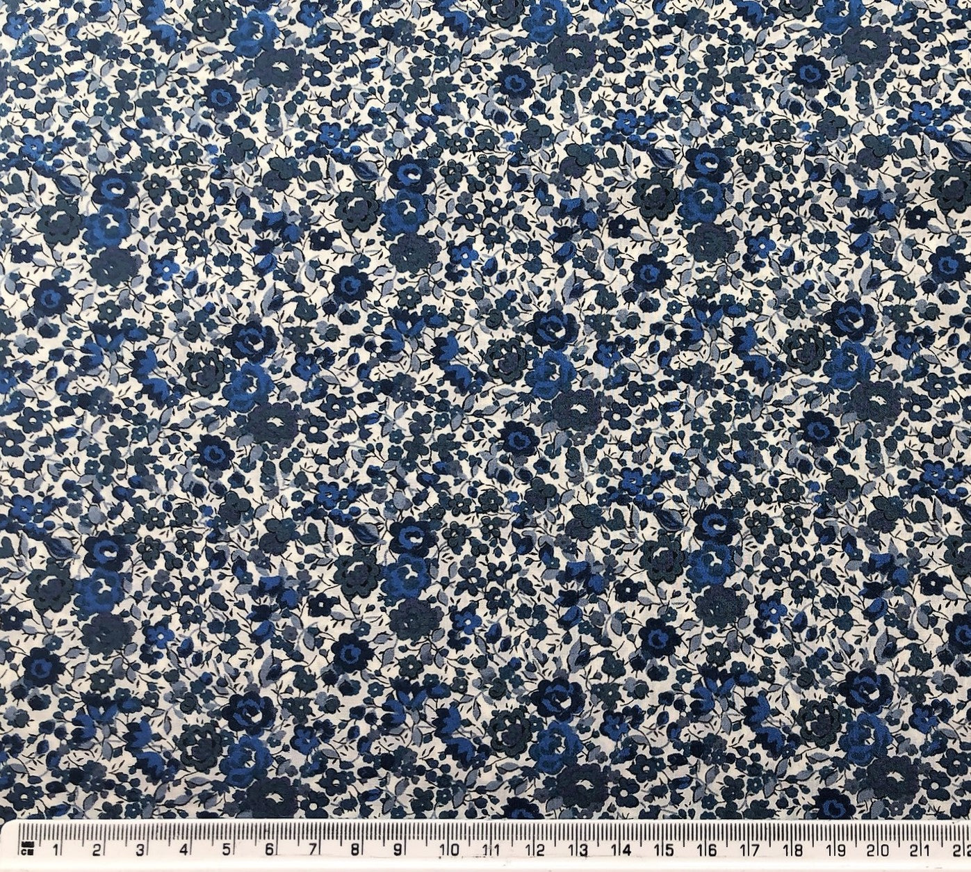 Liberty Fabric - Emma & Georgina blue