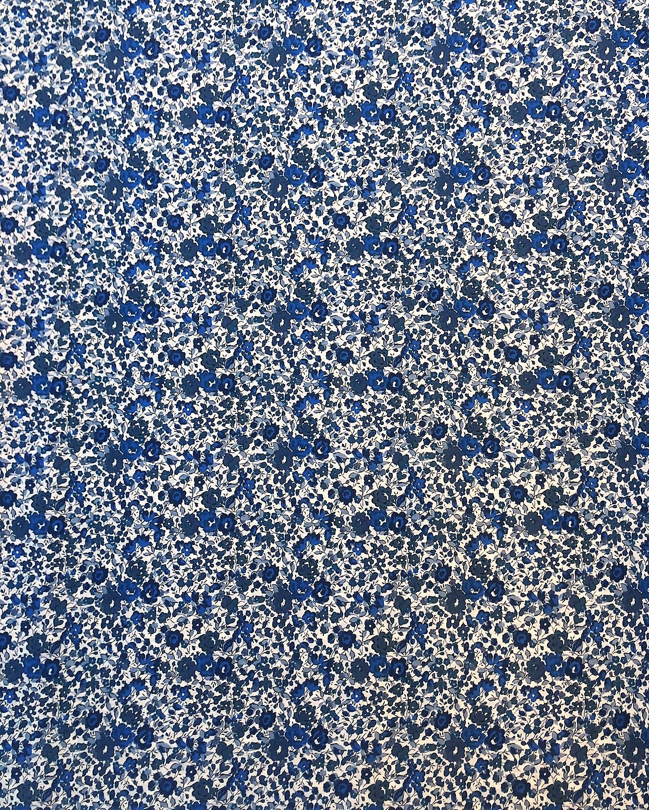 Liberty Fabric - Emma & Georgina blue