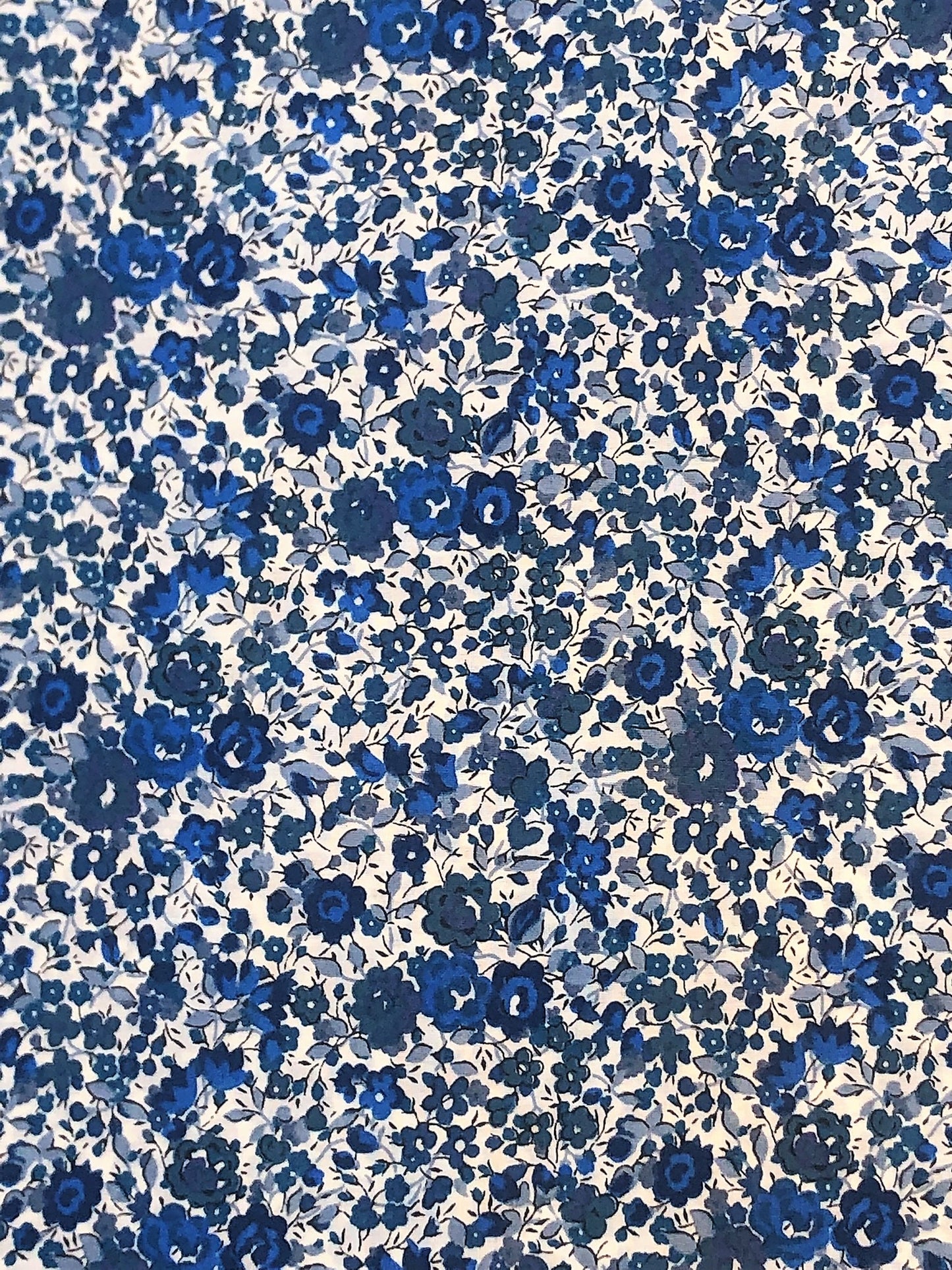 Liberty Fabric - Emma & Georgina blue