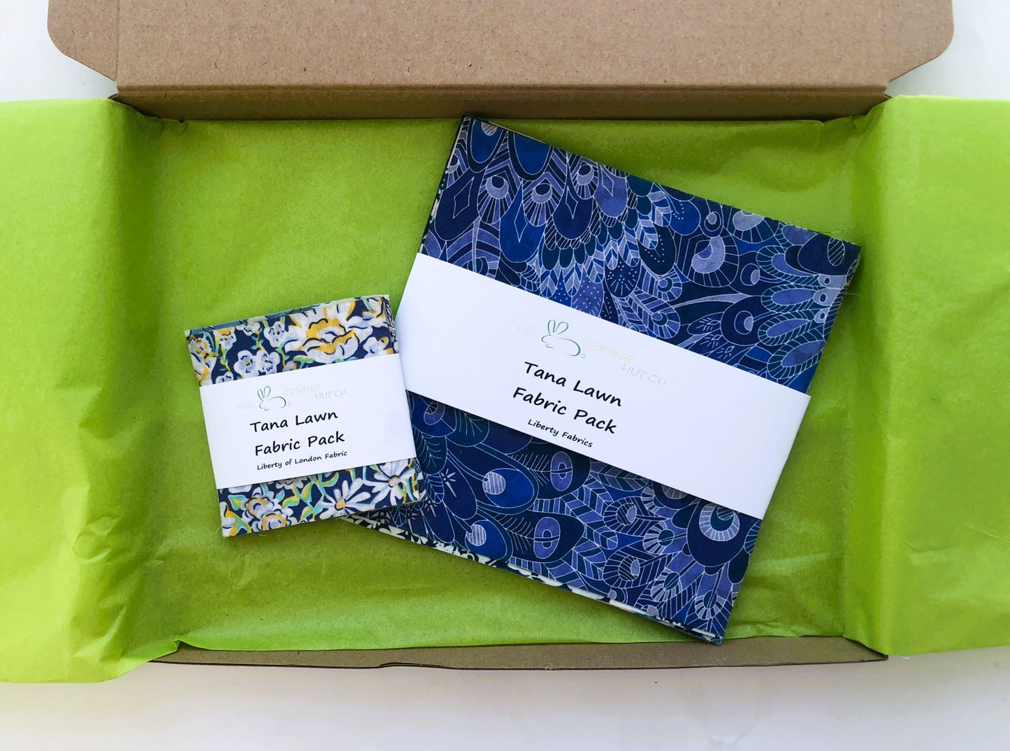 Liberty Lawn Fabric Scrap Precut Squares - some Vintage designs