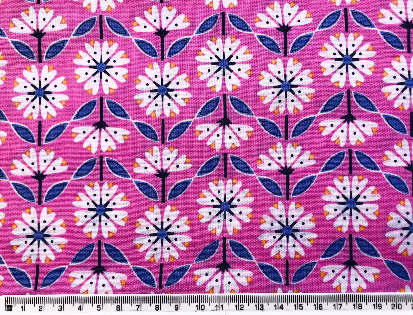 Dashwood Studio Flower Fabric - Lost Treasures Collection