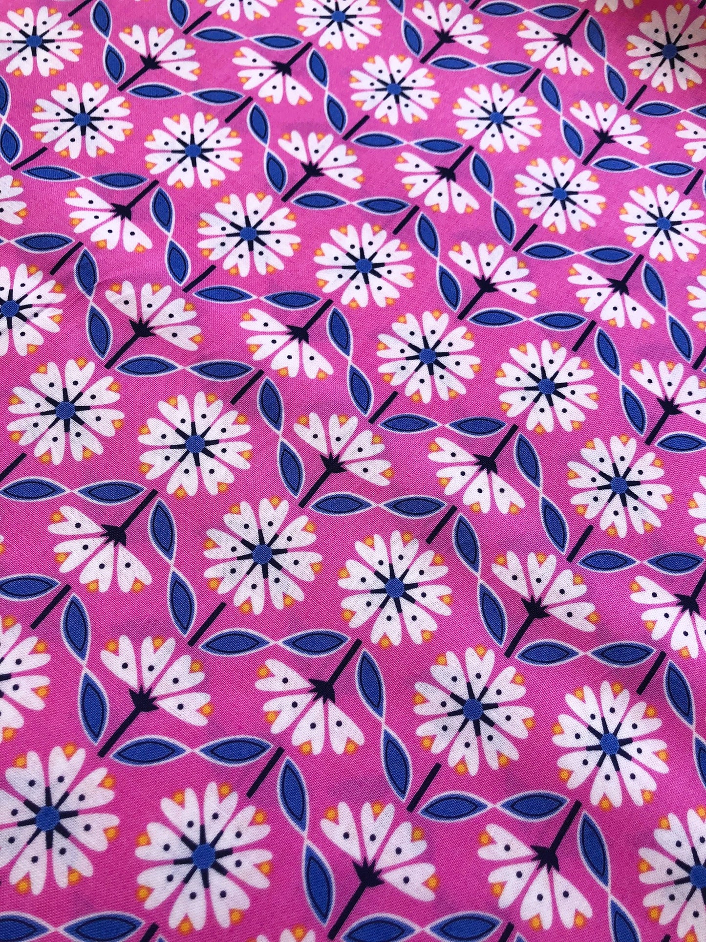 Dashwood Studio Flower Fabric - Lost Treasures Collection