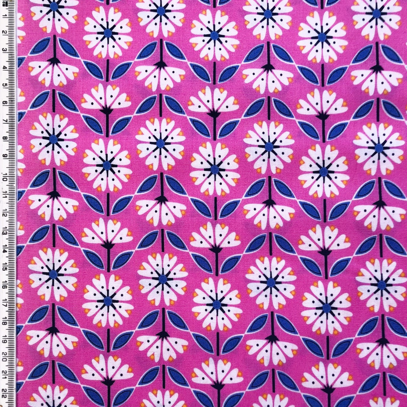 Dashwood Studio Flower Fabric - Lost Treasures Collection