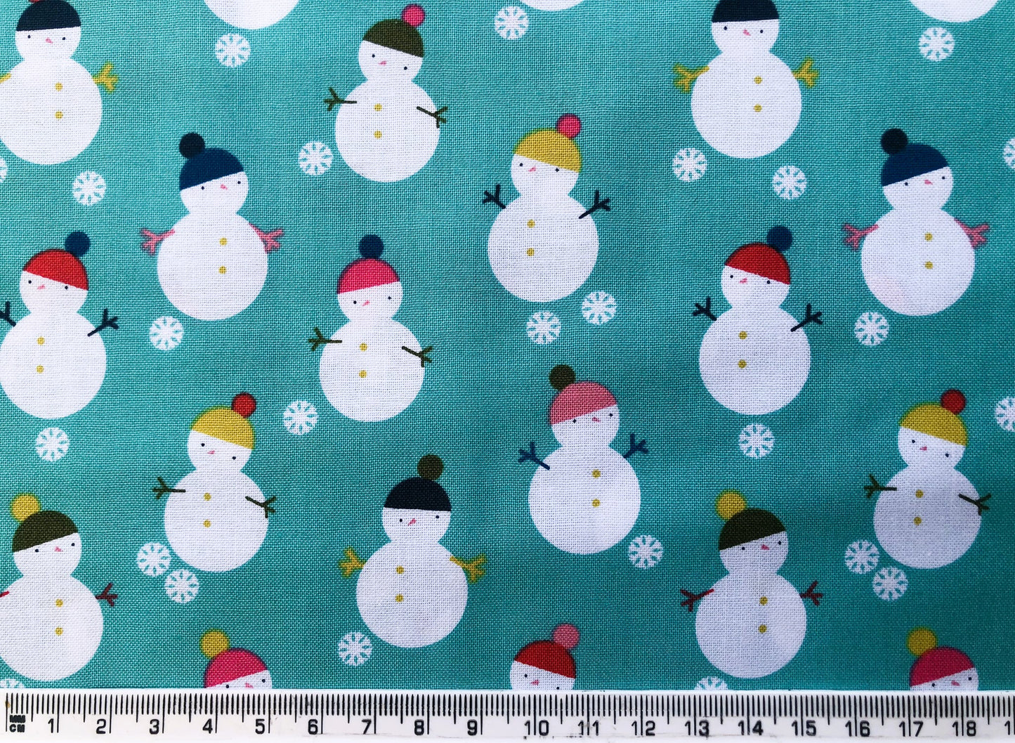 Christmas Snowmen Fabric - Merry and Bright by Dashwood Studios