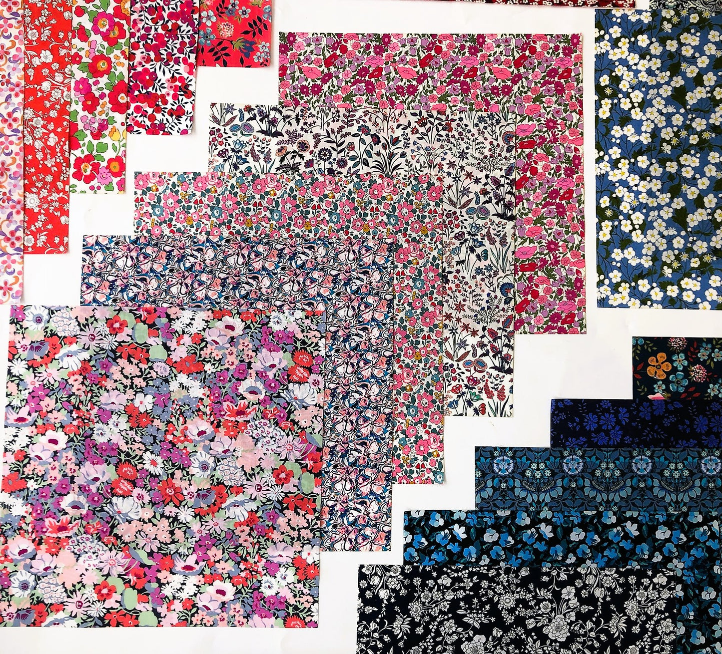 25 Liberty Fabric Tana Lawn® 10 inch Precut Squares