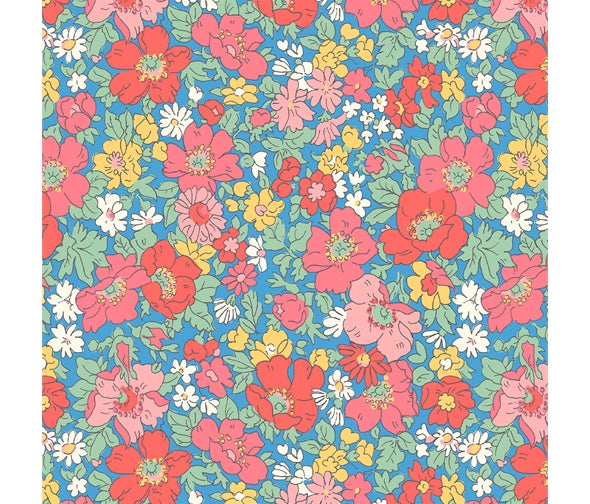 Liberty Fabric Flower Show Midsummer - Cosmos Flower