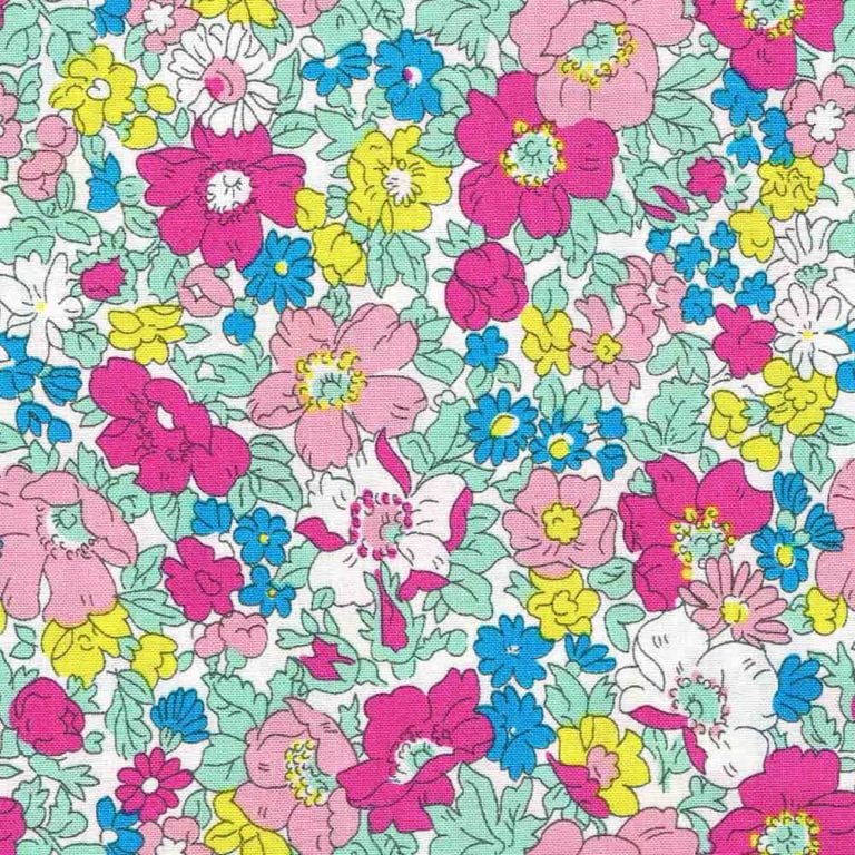 Liberty Fabric Flower Show Summer - Cosmos Bloom