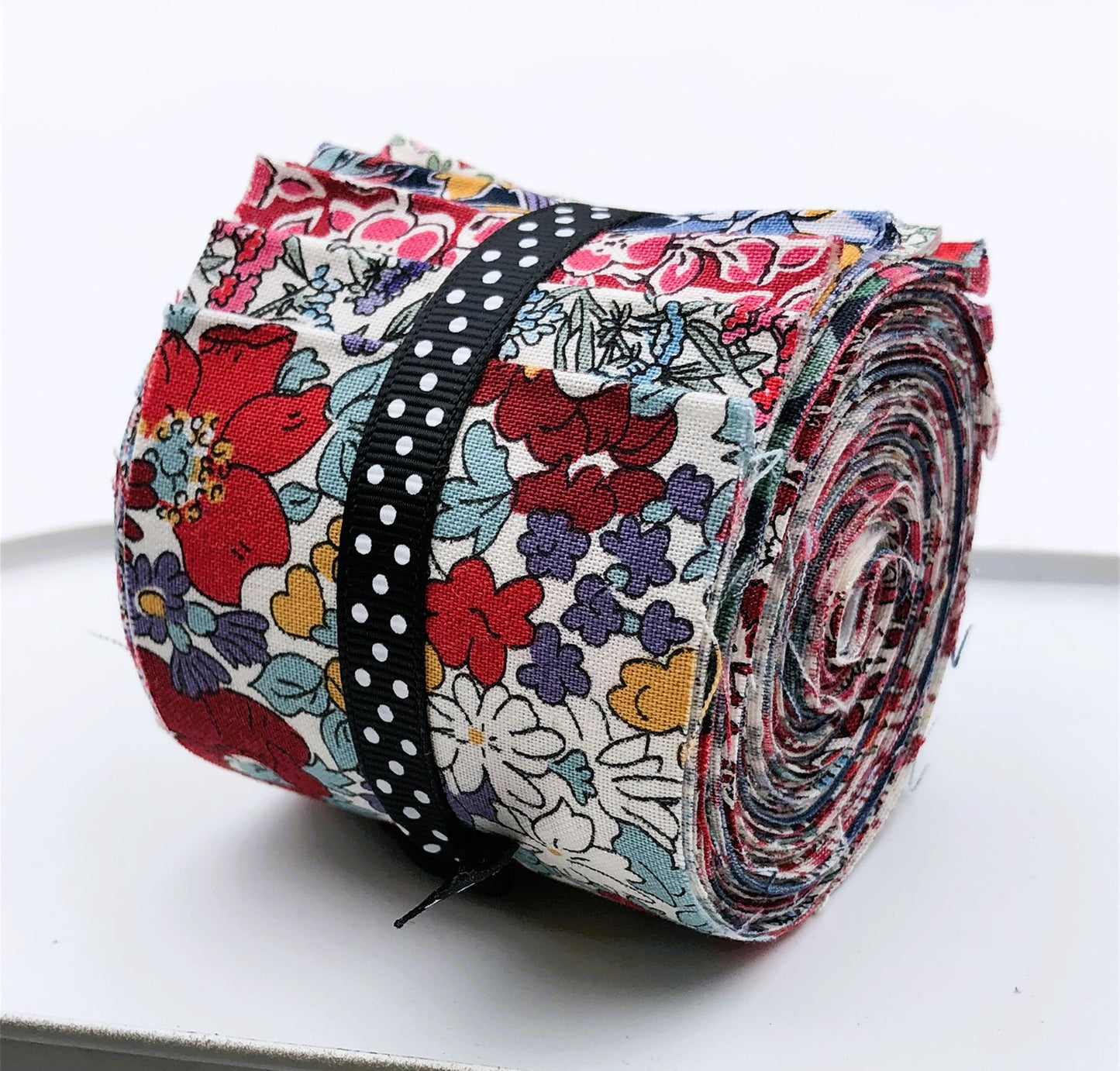 Liberty Fabric Jelly Roll - Flower Show Winter