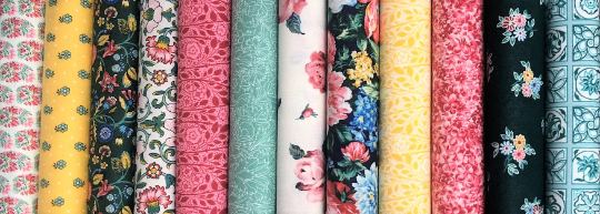 Jelly Roll Liberty quilting cotton - Emporium Collection