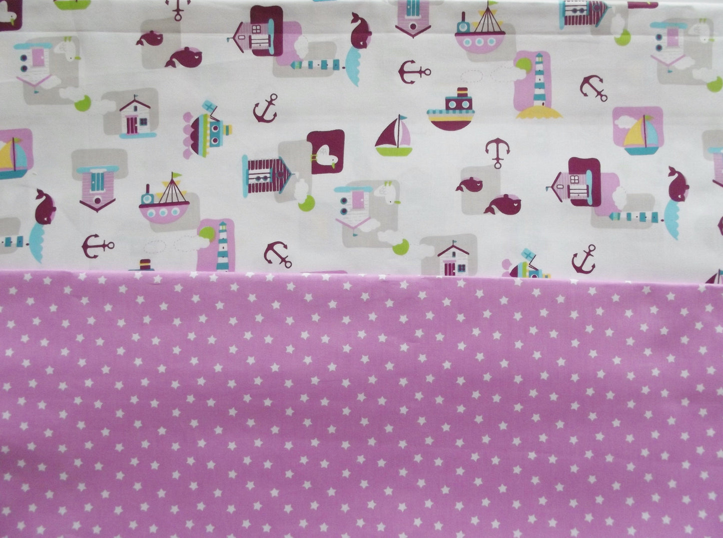 Children's Nautical Cotton Fabric Fat Quarters