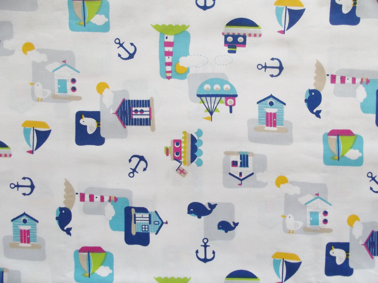 Children's Nautical Cotton Fabric Fat Quarters