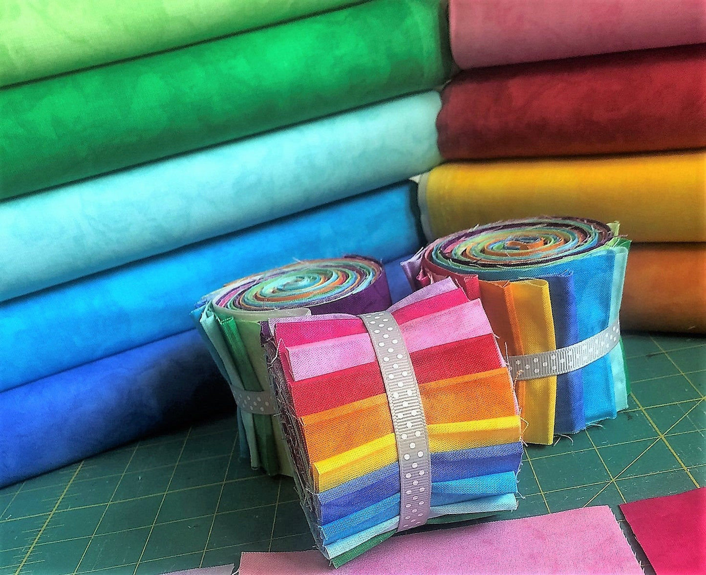 Jelly Roll Michael Miller cotton fabric - Krystal Collection