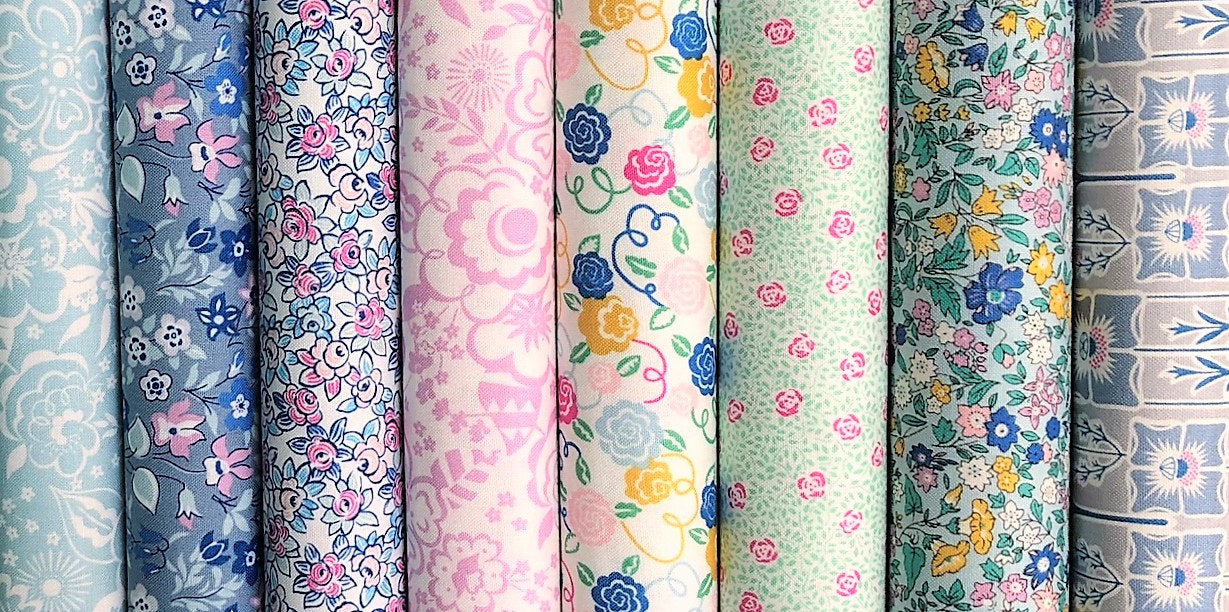 Jelly Roll Liberty quilting cotton - Deco Dance