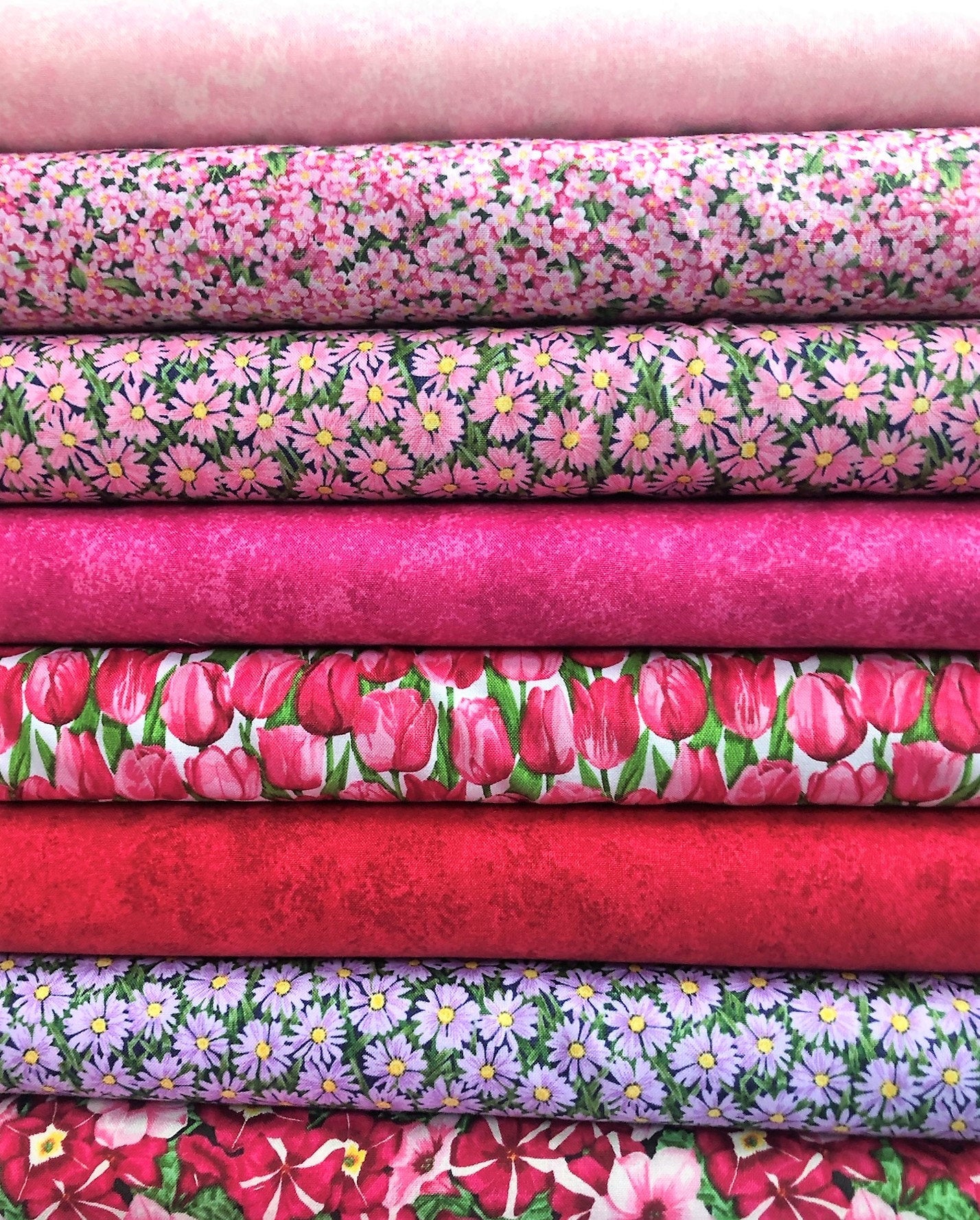 Jelly Roll Fabric Makower - Summer Garden and Spraytime