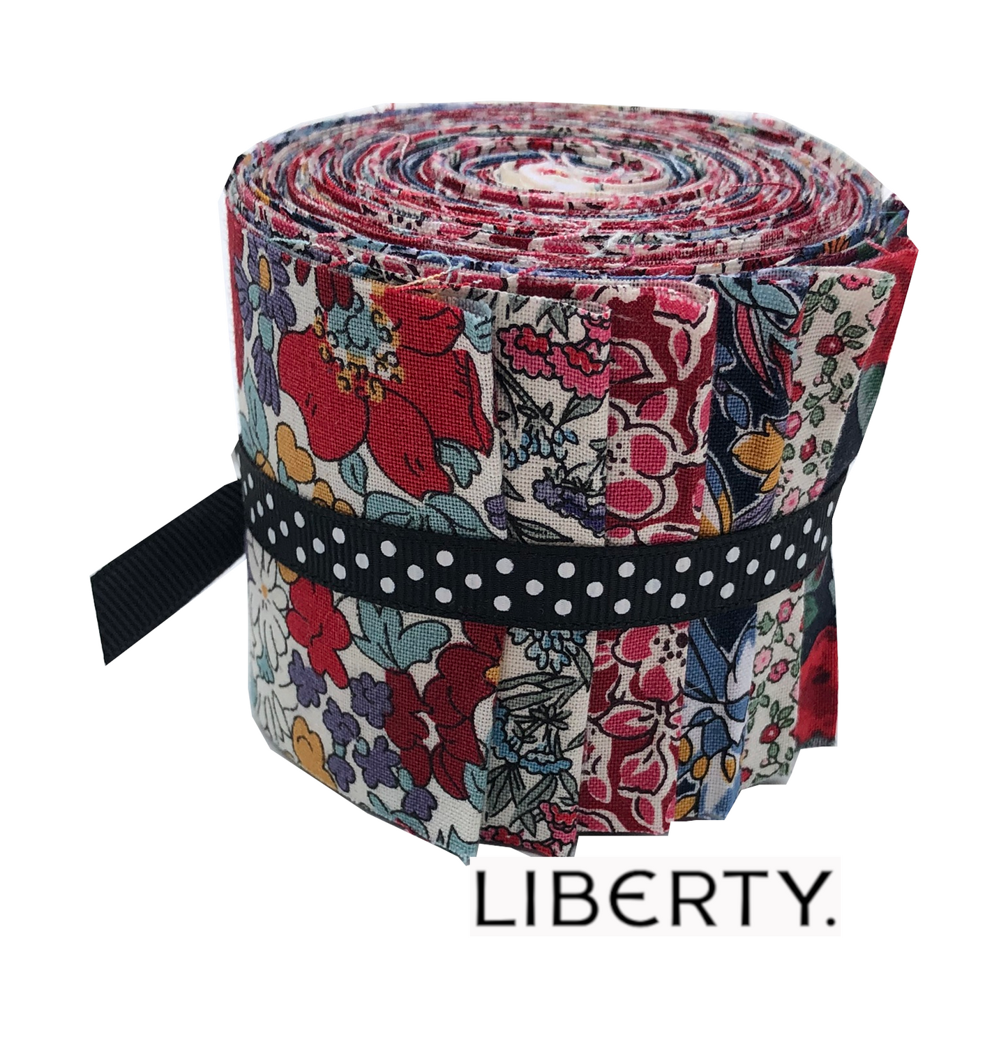 Liberty Fabric Jelly Roll - Flower Show Winter