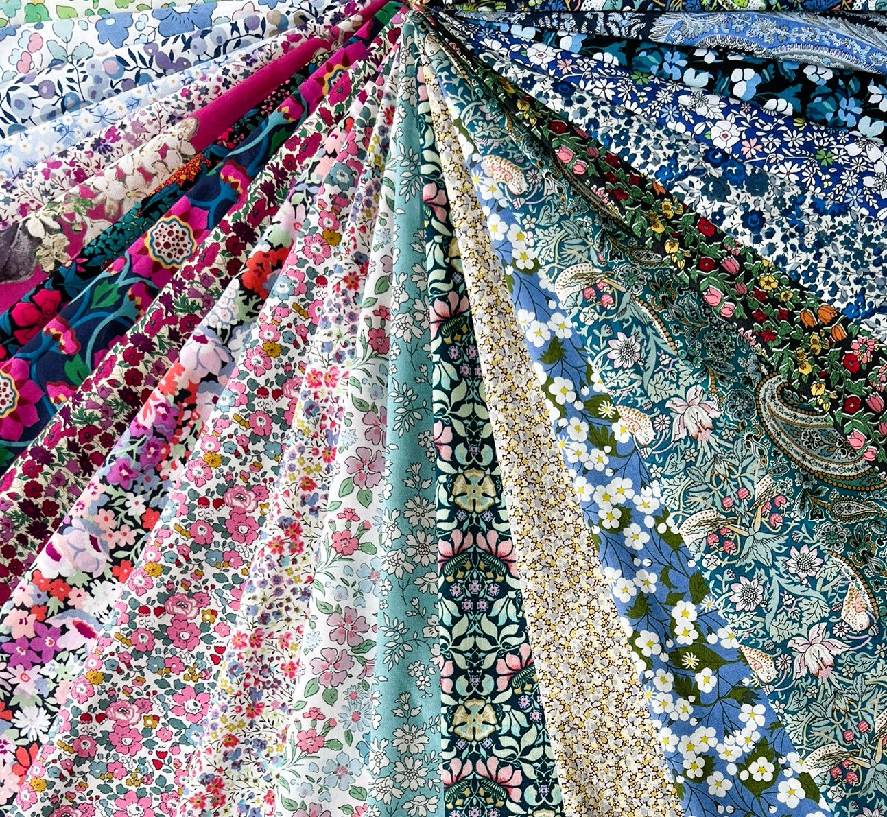 50 Liberty Tana Lawn®- 5 inch Fabric Precut Squares