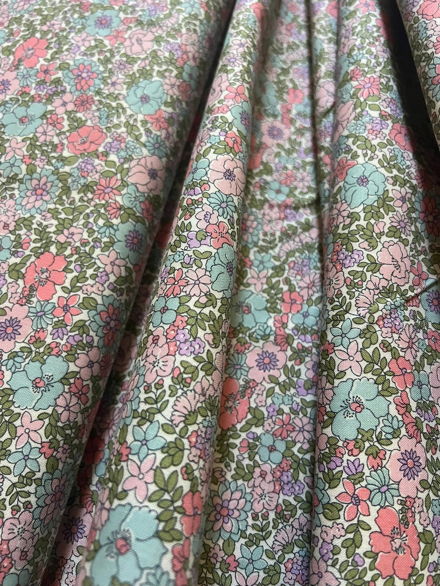 Liberty Fabric Everlasting - Arley Rose pastel